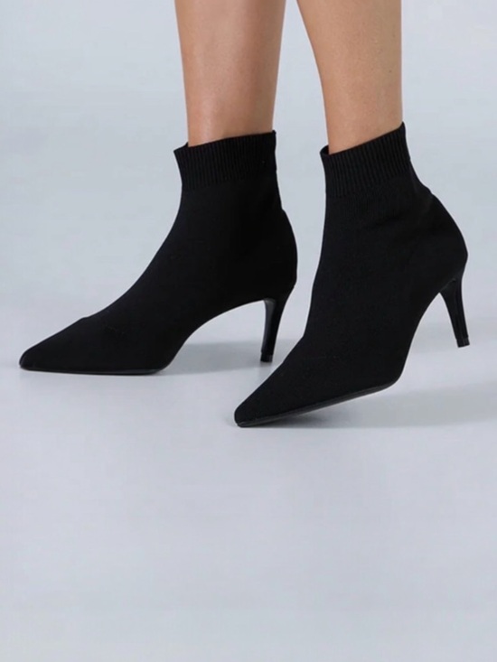 Tony Bianco Shoes - TONY BIANCO Gwen black‎ sock knit booties 6.5